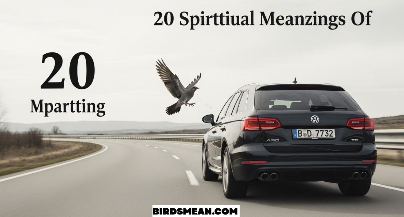 Spiritual Meanings Of Hitting A Bird While Driving