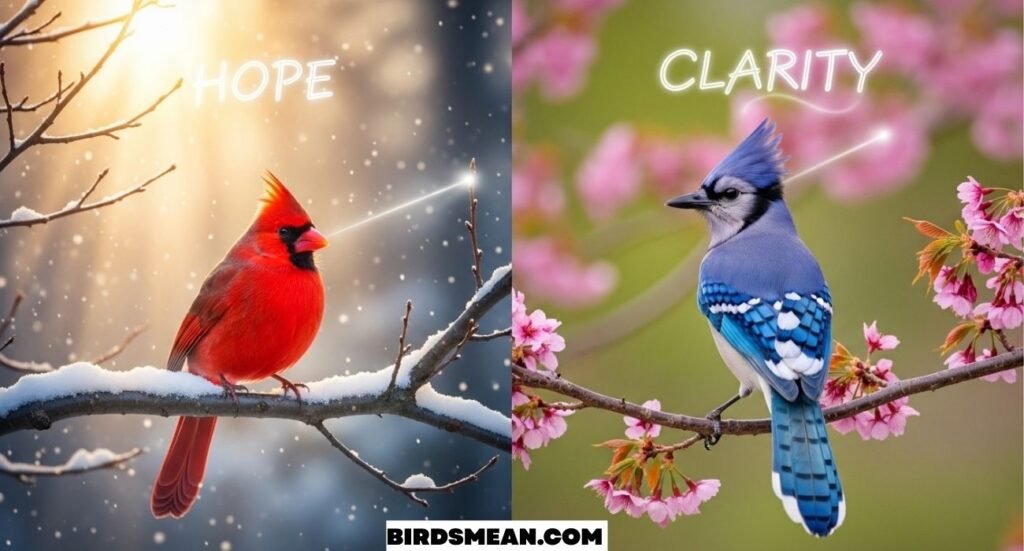 Spiritual Meanings of Seeing a Cardinal And Blue Jay