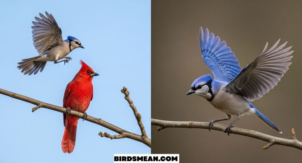 Spiritual Meanings of Seeing a Cardinal And Blue Jay