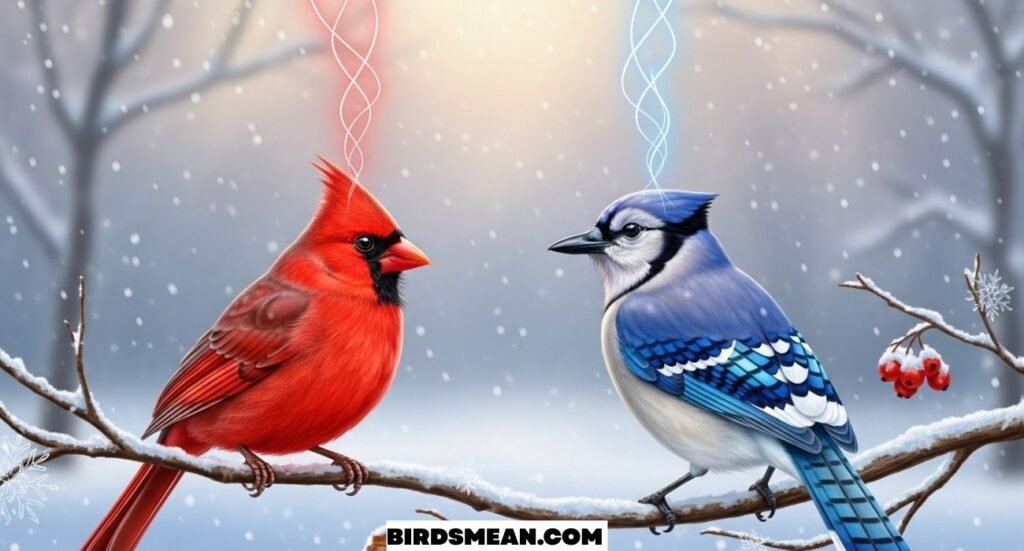 Spiritual Meanings of Seeing a Cardinal And Blue Jay