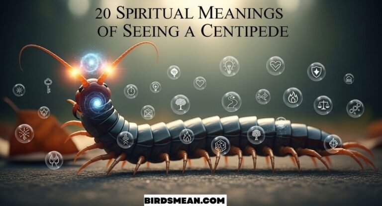 Spiritual Meanings of Seeing a Centipede