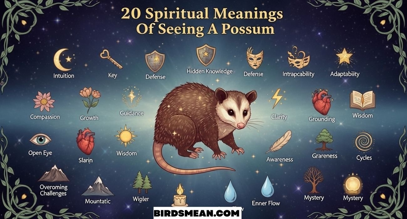 Spiritual Meanings Of Seeing A Possum