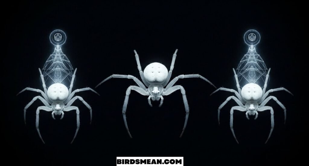Spiritual Meanings of Seeing a White Spider