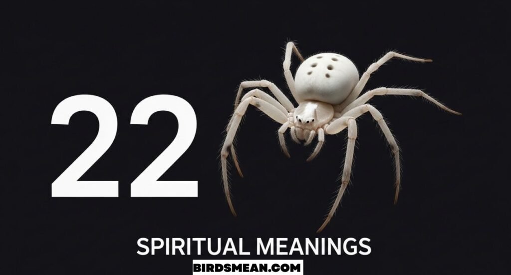 Spiritual Meanings of Seeing a White Spider