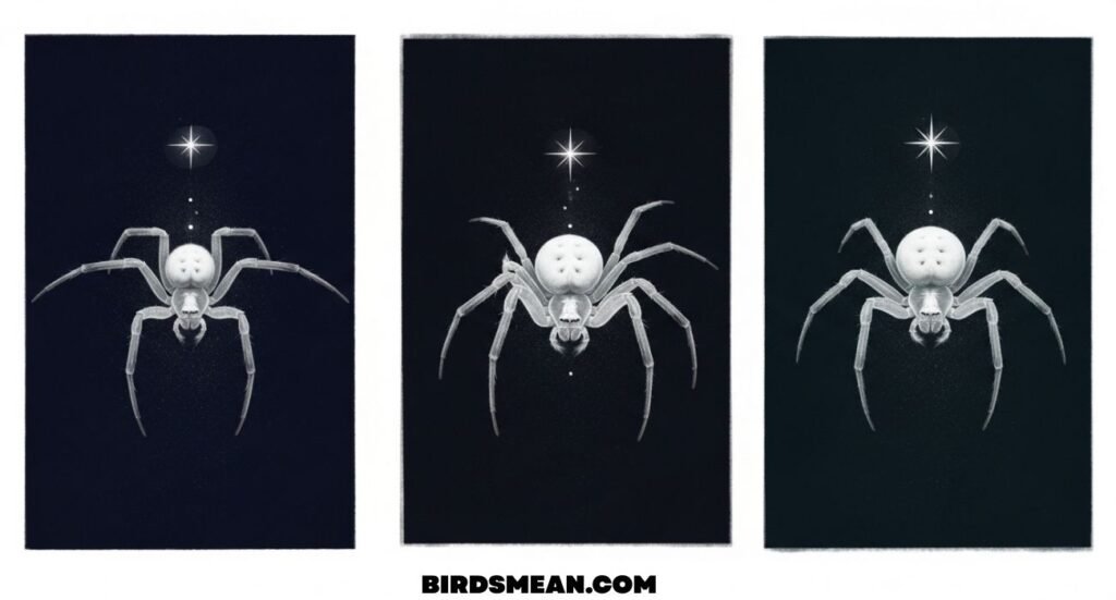 Spiritual Meanings of Seeing a White Spider