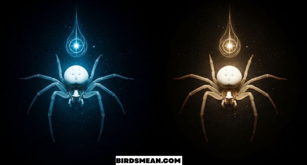 Spiritual Meanings of Seeing a White Spider