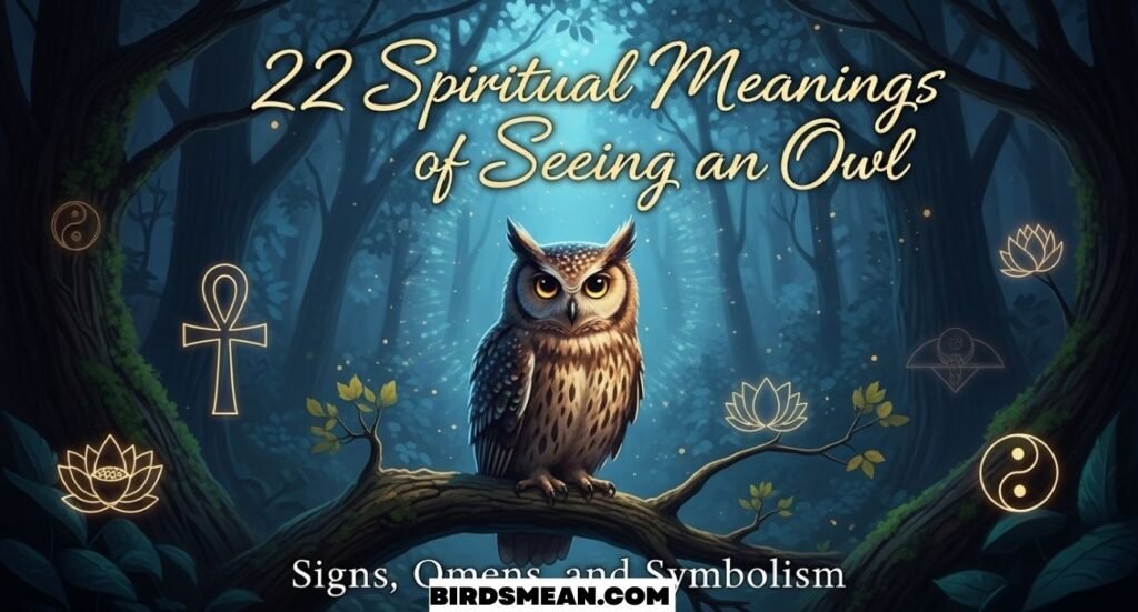 Spiritual Meanings of Seeing an Owl Signs