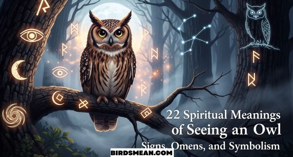 Spiritual Meanings of Seeing an Owl Signs