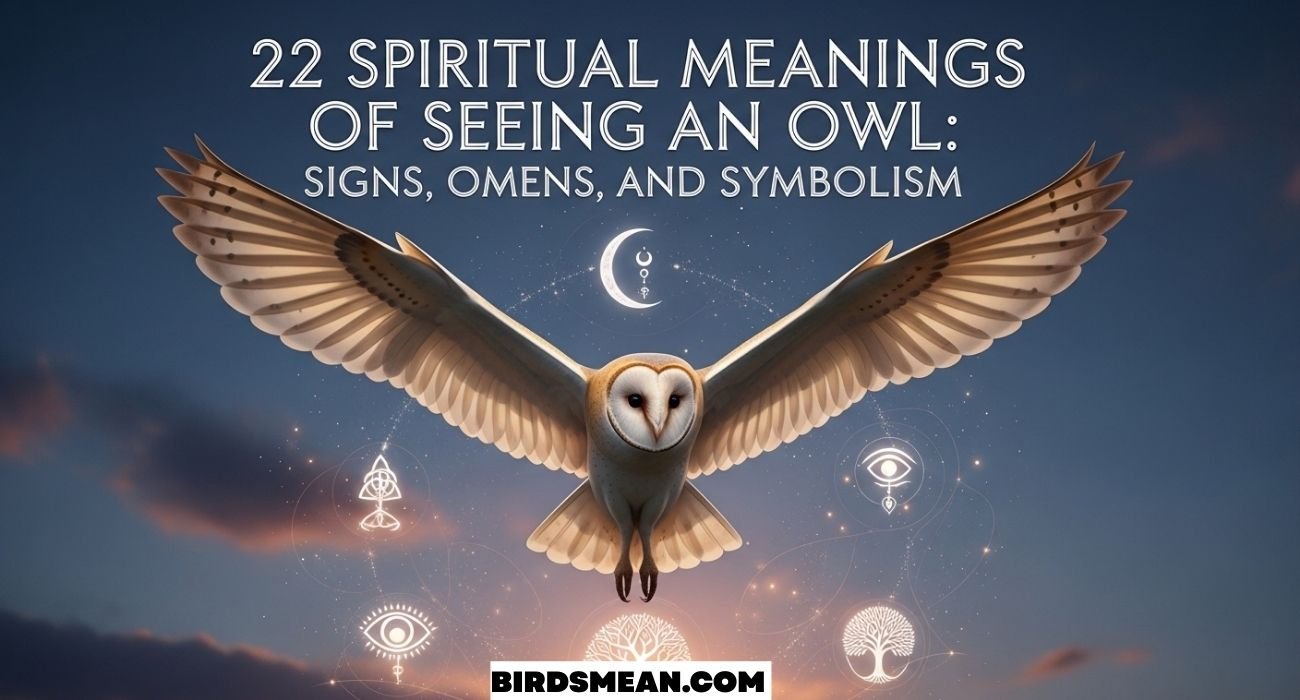 Spiritual Meanings of Seeing an Owl Signs